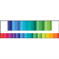 EVTBRS - 19. Rainbow Stripe Scroll Bord